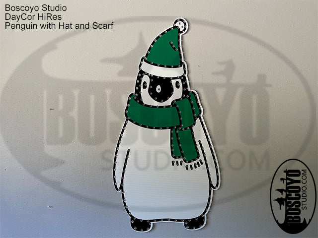 DayCor® HiRes Penguin with Hat &amp; Scarf