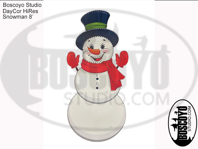 DayCor® HiRes Snowman 8'