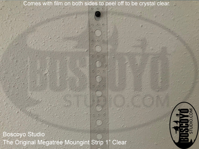 The ORIGINAL 12mm Pixel/RGB Mounting Strips Clear