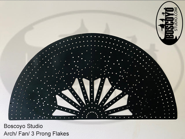 Arch/Fan/3 Prong Flakes