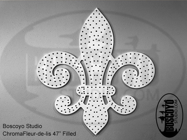 ChromaFleur-de-lis 47" Filled