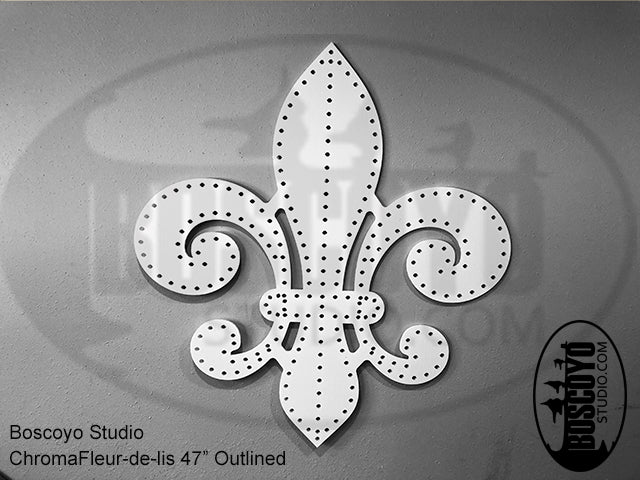 ChromaFleur-de-lis 47" Outline