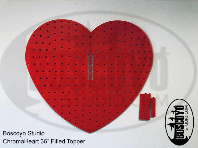ChromaHeart 36" Filled Topper