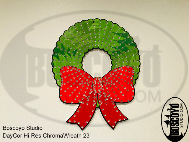 DayCor® HiRes ChromaWreath Bottom Bow 23"