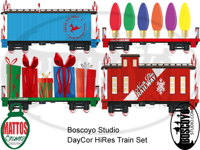 DayCoro™ HiRes Train Set (Full set 8 cars)