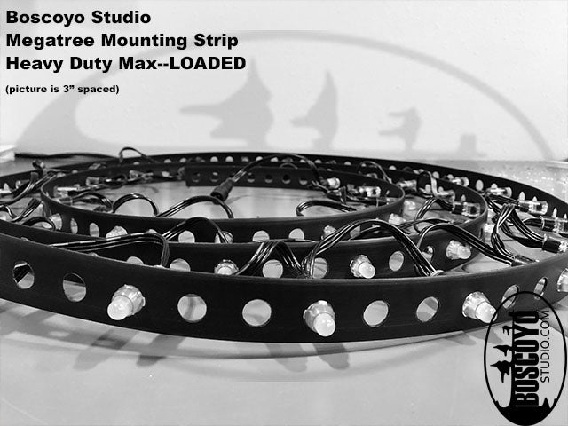 Megatree Mounting Strip Heavy Duty Max Up/Down--LOADED