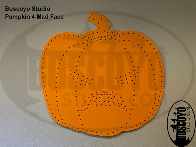 Pumpkin 4 Mad Face