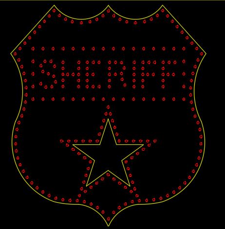 Sheriff Shield 46"