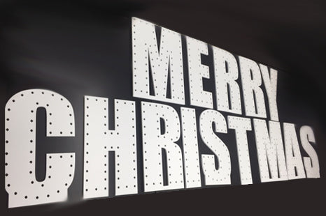 ChromaWords MiniLights MERRY CHRISTMAS